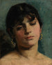 Szkic portretu młodej dziewczyny - Carolus-Duran — widok dzieła