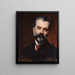 Portret Arsène'a Alexandre'a 1859-1935 historyka sztuki i krytyka - Carolus-Duran — oprawiony obraz na ścianie