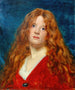 portret kobiety rudawej 1876 - Carolus-Duran — widok dzieła