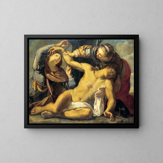 Carracci School - Saint Sebastian Being Cured by Saint Irene and a Servant.webp