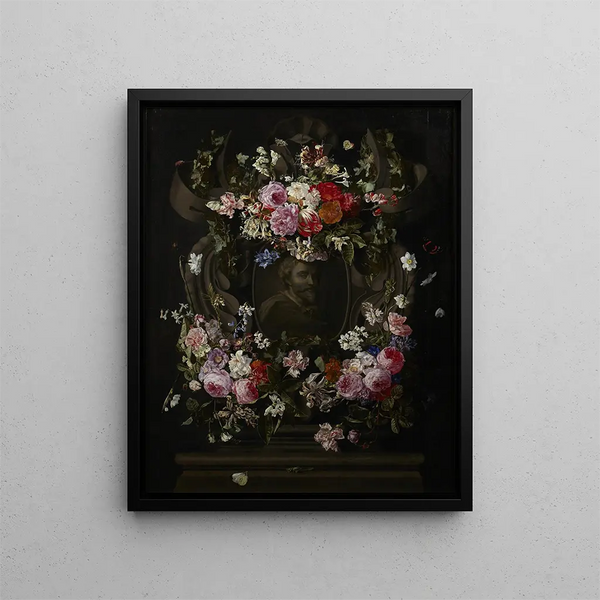 Carstian Luyckx - Cartouche with Flowers.webp