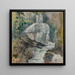 Cascade - John Henry Twachtman — oprawiony obraz na ścianie