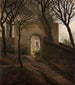 Kirchhofpforte - Caspar David Friedrich — widok dzieła