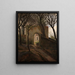 Kirchhofpforte - Caspar David Friedrich — oprawiony obraz na ścianie