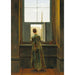 Kobieta przy oknie - Caspar David Friedrich — widok dzieła