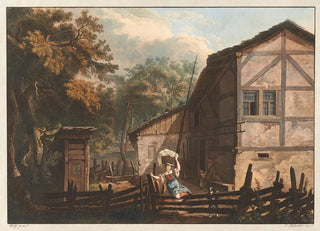 Caspar Wolf - Der Zaun Steig.webp