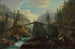 Passerelle en bois sur la Lütschine près de Gsteig - Caspar Wolf — widok dzieła