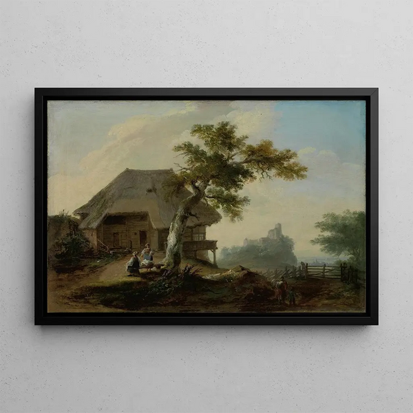 Caspar Wolf - Landschaft mit Bauernhof.webp