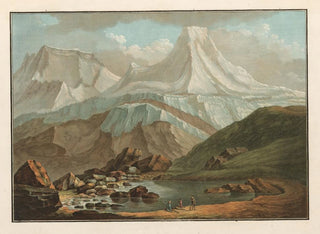 Caspar Wolf - Vue du GrossHorn et du BreitHorn avec le petit lac dOberhorn.webp