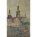 Reprodukcja obrazu Les tours du Zwinger Dresde - Cass Gilbert