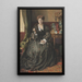 portretu zadumanego Emmy Madox Brown - Catherine Madox Brown — oprawiony obraz na ścianie