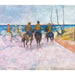 Reprodukcja obrazu Kawalerowie na plaży (I) - Paul Gauguin