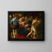 Jezus niosący krzyż - Cecco del Caravaggio — oprawiony obraz na ścianie