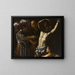 Świętego Sebastiana - Cecco del Caravaggio — oprawiony obraz na ścianie
