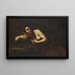 La Madeleine pénitente - Cecco del Caravaggio — oprawiony obraz na ścianie
