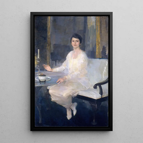 Ernesta - Cecilia Beaux — oprawiony obraz na ścianie