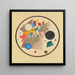 Krąg świetlny - Wassily Kandinsky — oprawiony obraz na ścianie