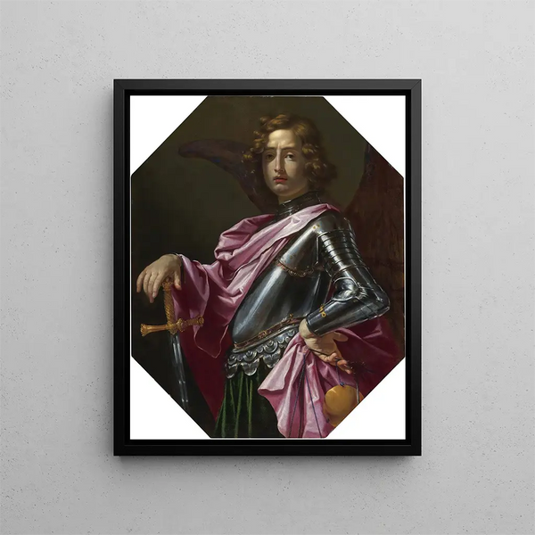 Archanioła Michała - Cesare Dandini — oprawiony obraz na ścianie