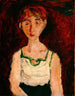 Mała dziewczynka - Chaïm Soutine — widok dzieła