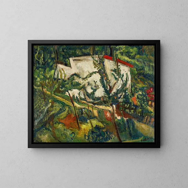 Maison de Clamart - Chaïm Soutine — oprawiony obraz na ścianie