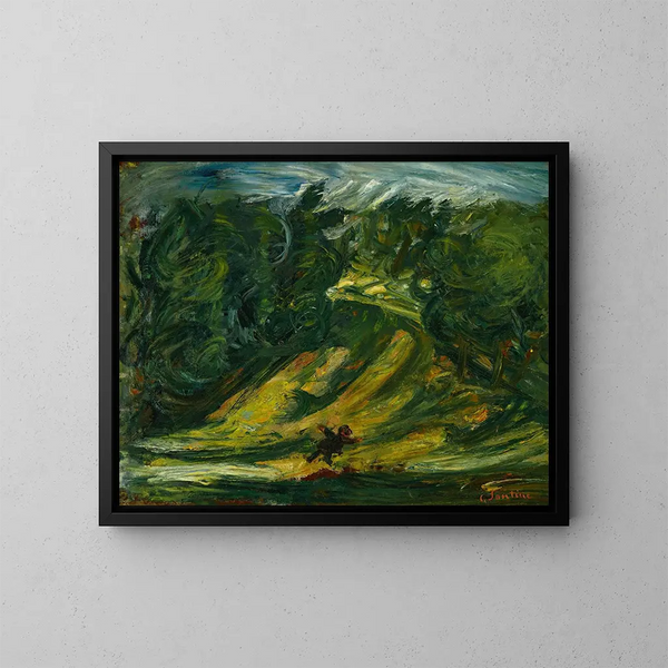 pejzażowy - Chaïm Soutine — oprawiony obraz na ścianie