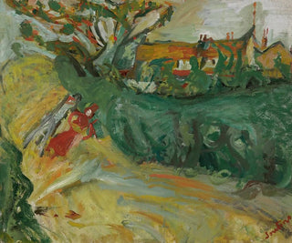 Promenada przy wiosce - Chaïm Soutine — widok dzieła