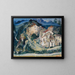 Widok na Cagnes - Chaïm Soutine — oprawiony obraz na ścianie