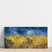 Reprodukcja obrazu Pole pszenicy z krukami - Vincent van Gogh