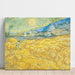 Reprodukcja obrazu Zbożowe pole za szpitalem Świętego Pawła z kosiarzem - Vincent van Gogh