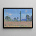Reprodukcja obrazu Pole maków, Giverny Claude Monet