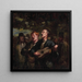Chanteurs ambulants - Honor Daumier — oprawiony obraz na ścianie