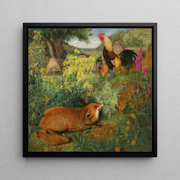 Chanticleer et le renard - William James Webbe