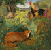Chanticleer et le renard - William James Webbe — widok dzieła