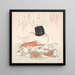 Chapeau de cour et habit de cour - Kubo Shunman — oprawiony obraz na ścianie