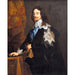 Reprodukcja obrazu Król Karol I, król Anglii autorstwa Anthony van Dyck