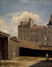 Stary Hôtel-Dieu cour des cuisines - Charles Alexis Apoil — widok dzieła
