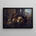 Bélisaire mendiant aux portes de Rome - Charles André van Loo — oprawiony obraz na ścianie