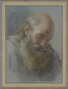 Głowa starszego brodatego mężczyzny - Charles André van Loo — widok dzieła
