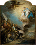 "Le Vœu de Louis XIII au siège de la Rochelle 1628" - Charles André van Loo — widok dzieła