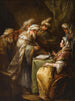 Umowa małżeńska - Charles André van Loo — widok dzieła