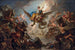 La Destruction du palais d'Armide - Charles-Antoine Coypel — widok dzieła