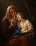 Edukacja Najświętszej Maryi Panny - Charles-Antoine Coypel — widok dzieła
