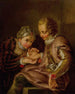 La diseuse de bonne aventure - Charles-Antoine Coypel — widok dzieła