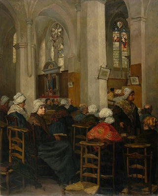 La Messe - Charles - Henri Pille — widok dzieła