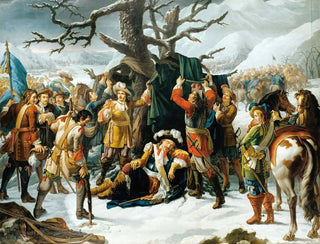 CharlesJacques Lebel - Le Marchal De Turenne Endormi La Veille De La Bataille De Turckheim.webp