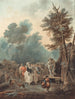 Foire de village - Charles-Melchior Descourtis — widok dzieła