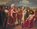 Achille przedstawiający nagrodę mądrości dla Nestor - Charles-Philippe Auguste Larivière — widok dzieła