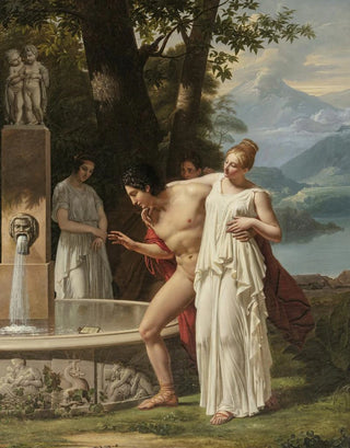 La fontaine Acadine - Charles-Victoire Frédéric Moench — widok dzieła