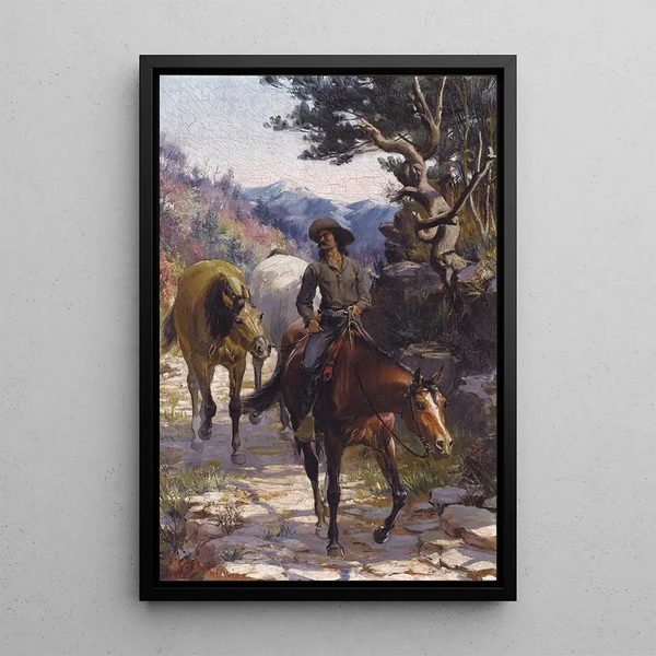 Bandit - Charles Abel Corwin — oprawiony obraz na ścianie