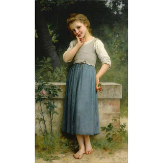 Charles Amable Lenoir - Young Girl With Cherries.webp